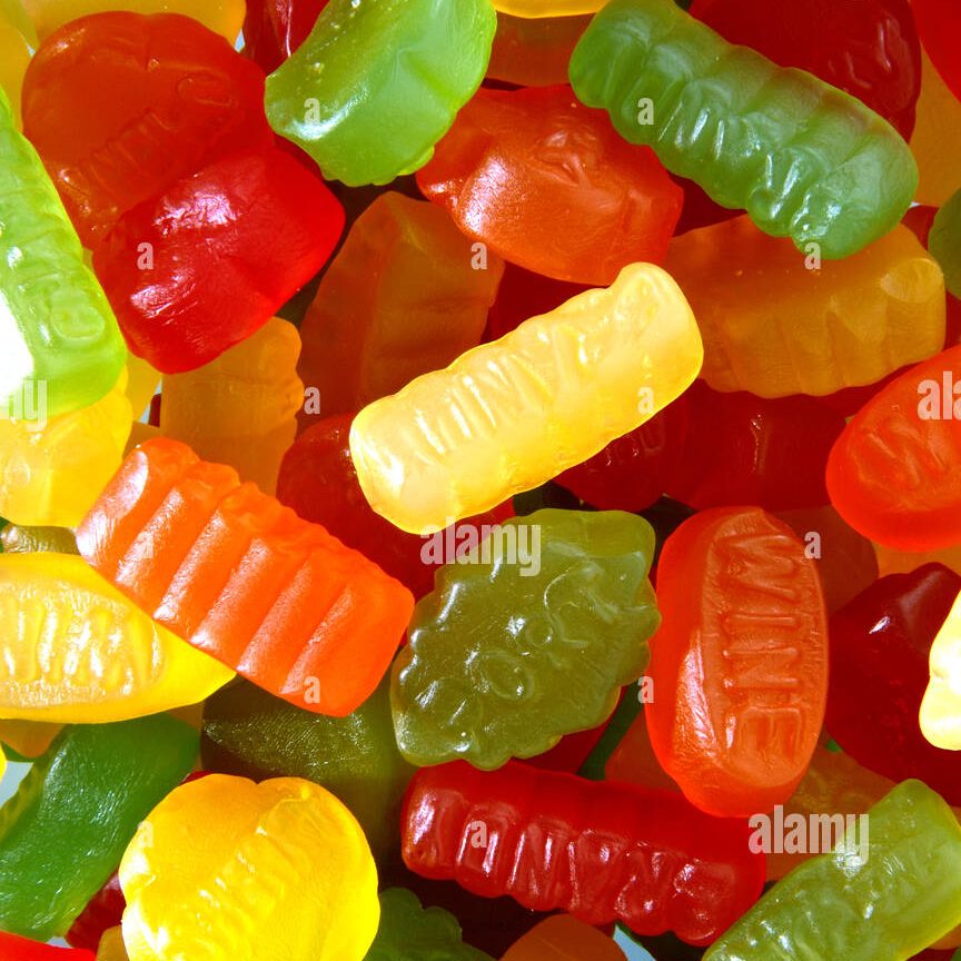 22. Soft wine gums